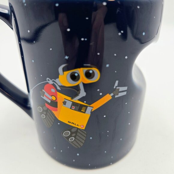 Disney Pixar Parks Eve And Wall-E Heart Ceramic Coffee Mug Cup Set Read - Picture 6 of 16